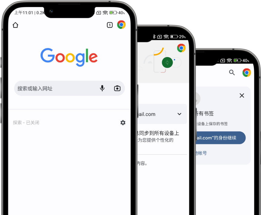 Chrome Browser Page