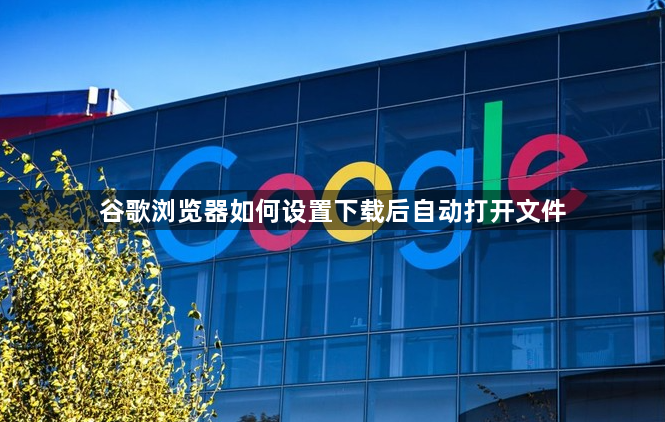 谷歌浏览器如何设置下载后自动打开文件1