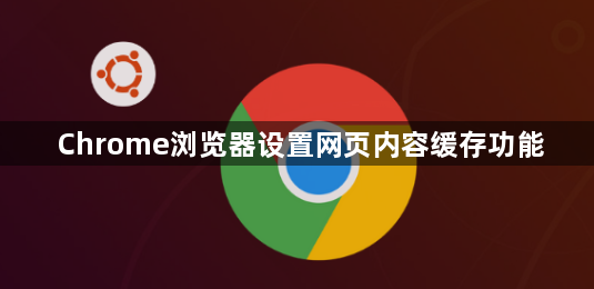Chrome浏览器设置网页内容缓存功能1