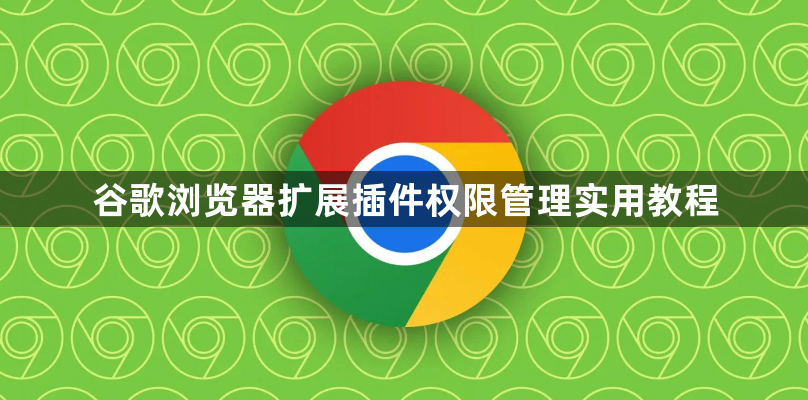 谷歌浏览器扩展插件权限管理实用教程1