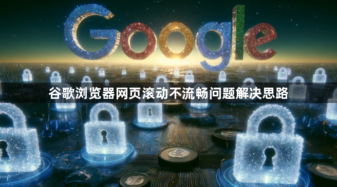 谷歌浏览器网页滚动不流畅问题解决思路1