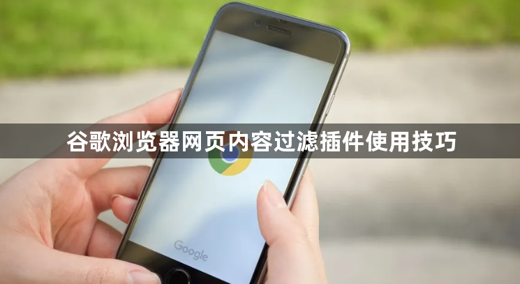 谷歌浏览器网页内容过滤插件使用技巧1