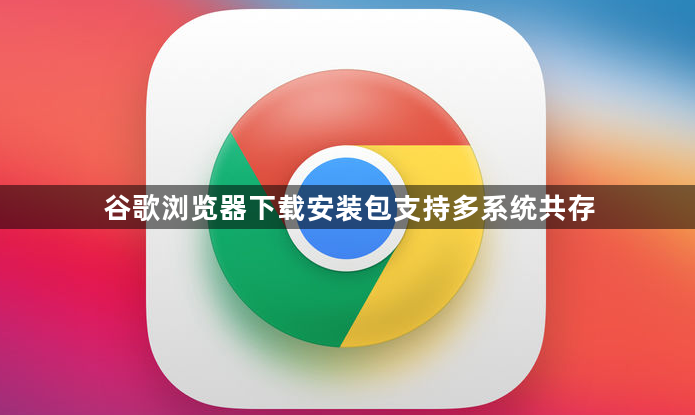 谷歌浏览器下载安装包支持多系统共存1