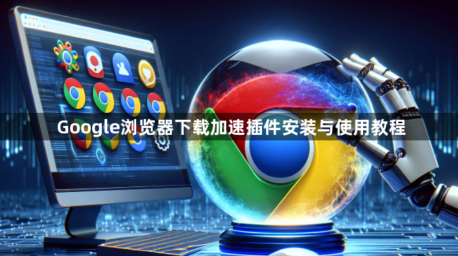 Google浏览器下载加速插件安装与使用教程1