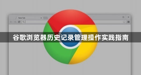 谷歌浏览器历史记录管理操作实践指南1