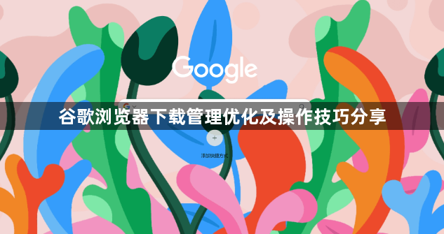 谷歌浏览器下载管理优化及操作技巧分享1